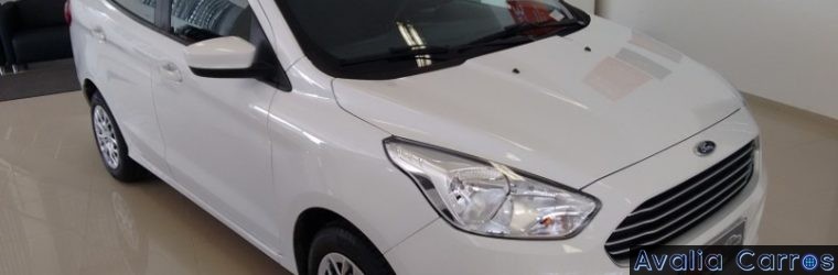 Nosso Ford KA+ sedan está em teste de longa duração.