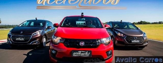 Avaliação FIAT MOBI x HYUNDAI HB20 x PEUGEOT 208