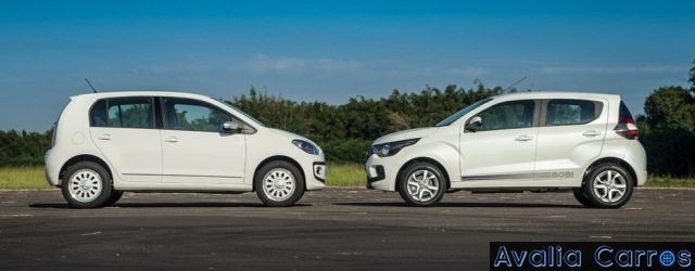 Lukas Kenji avaliou o VOLKSWAGEN UP! e o FIAT MOBI
