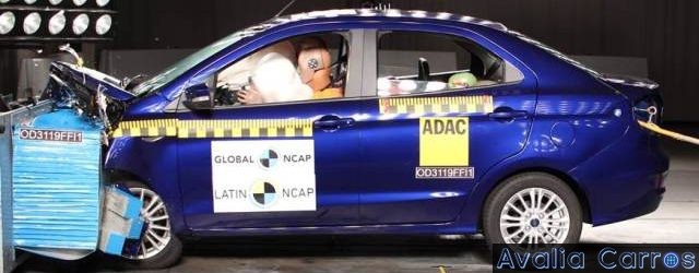 4 estrelas no Latin NCAP