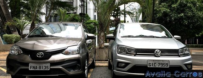 Consumo de gasolina Etios x Gol