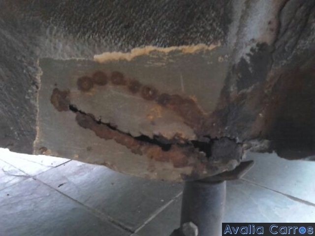 Avaliação dos serviços de funilaria do Gol CL 1.8 1989