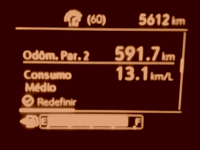 Avaliando diferença a menor na marcação do odômetro do Onix LT1o