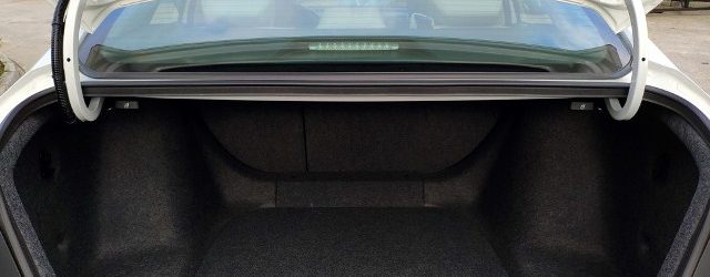 Avaliando o porta-malas do Honda Accord