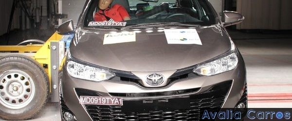 Avaliando o desempenho do Toyota Yaris no Latin NCAP