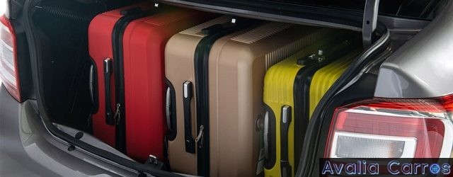 Avaliação do porta-malas do Logan 2023