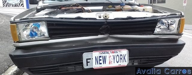 Avaliação da colisão do Gol CL 1.8 1989