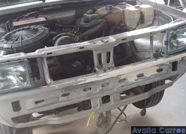 Avaliação da colisão do Gol CL 1.8 1989