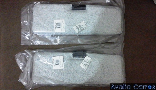 Avaliação dos quebra-sóis do Gol CL 1.8 1989