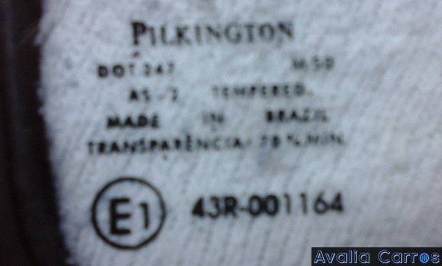 Avaliação dos vidros do Gol CL 1.8 1989