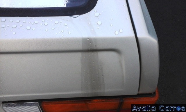 Avaliação da sujidade do Gol CL 1.8 1989