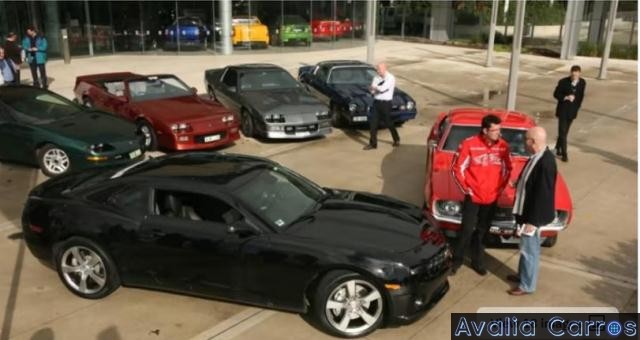 Avaliação do Holden Camaro