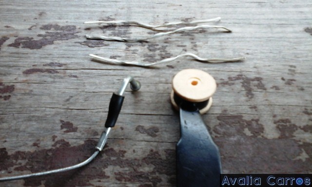 Avaliação dos acessórios para conserto do pedal de acelerador do Gol CL 1.8 1989