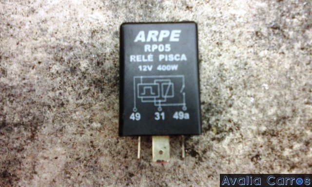 Avaliação do relê do pisca do Gol CL 1.8 1989