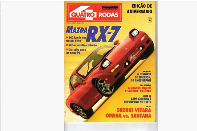 Avaliação da tabela de preços de veículos da Revista 4 Rodas