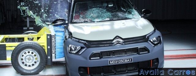 Avaliação do Citroen Basalt em Crash Test do Latin NCAP